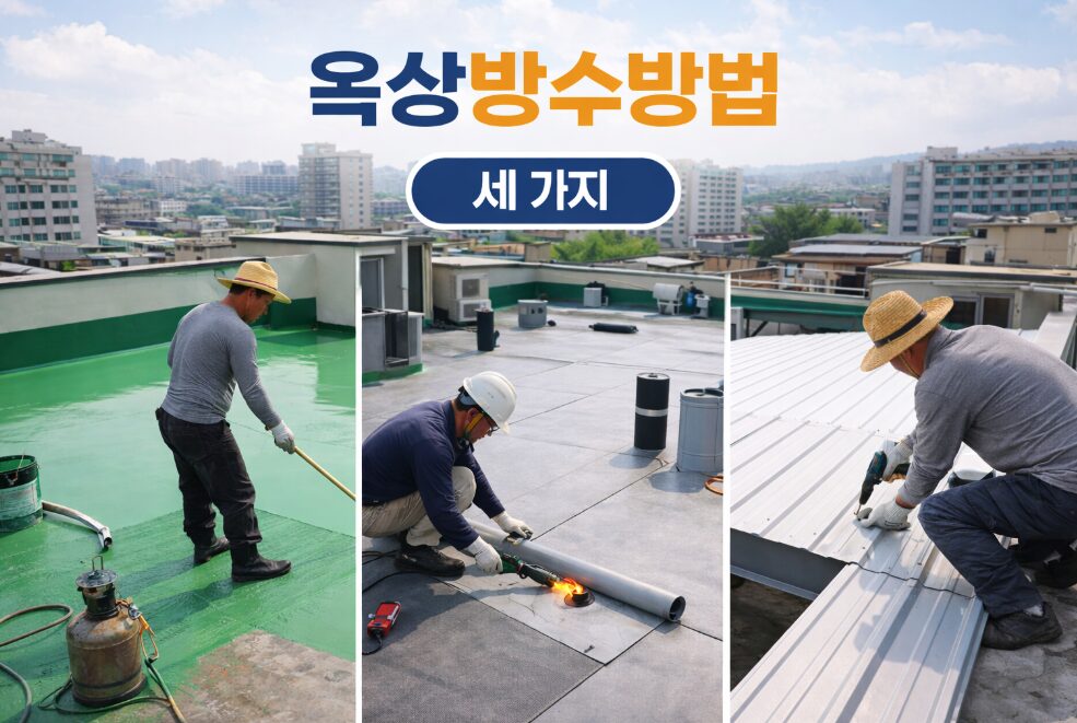 옥상방수방법